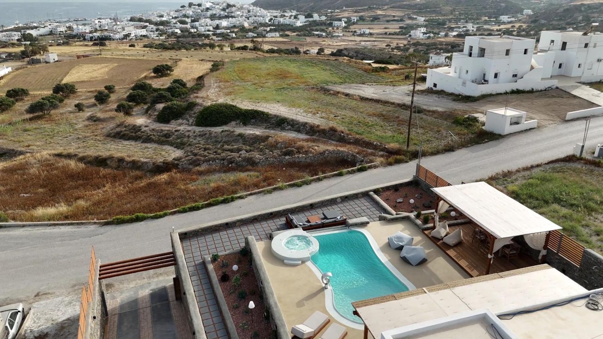 Osmio Luxury Residence Adamantas  Exteriör bild